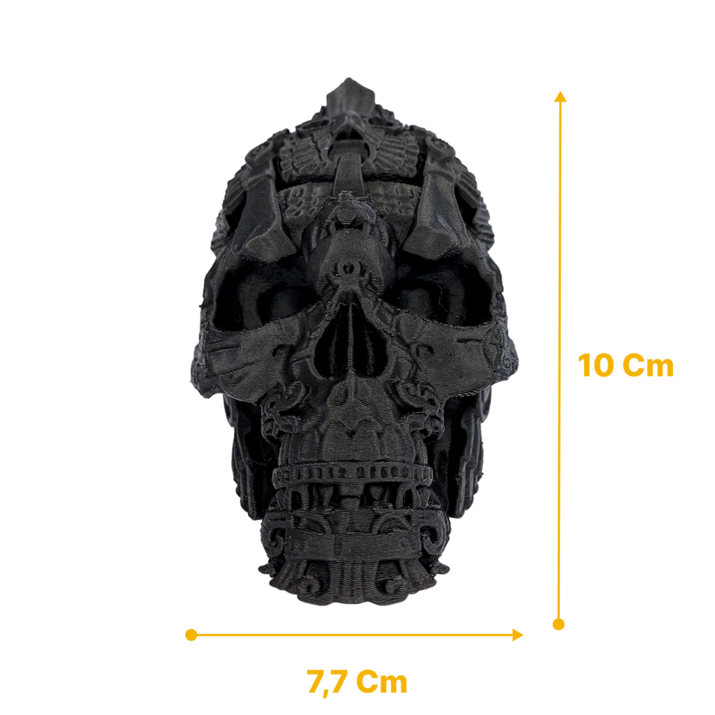 Skull Maya vista 8